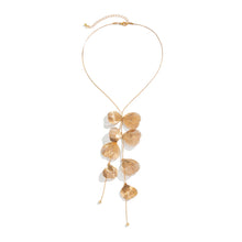Load image into Gallery viewer, Flower Petal Pendant Necklace
