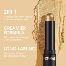 Load image into Gallery viewer, Matte Pearlescent Eye Shadow Stick Long Lasting Eyeshadow