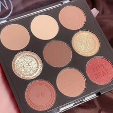 Load image into Gallery viewer, Delicate Eyeshadow Palette Shimmer Shiny Sequins Acrylic