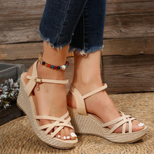 Load image into Gallery viewer, Fashion Wedge Platform High Heels