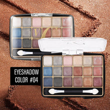 Load image into Gallery viewer, 18-colors Pearly Matte Eye Shadow Palette
