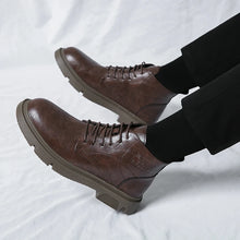 Load image into Gallery viewer, Fashion Designer Boots Motorcycle Biker Shoes