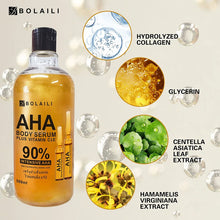 Load image into Gallery viewer, 24K Gold ALPHA Hydroxy Acids Face Serum Vitamin C&amp;E Essence