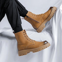 Load image into Gallery viewer, British Style Winter Boots Thick Soled Footwear