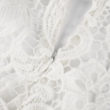Load image into Gallery viewer, Floral Lace Elegant Chiffon Dress