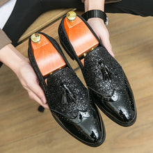 Load image into Gallery viewer, Fashion Trends Men Loafers Slip on Formal Party