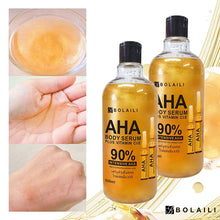Load image into Gallery viewer, 24K Gold ALPHA Hydroxy Acids Face Serum Vitamin C&amp;E Essence
