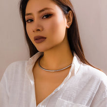 Load image into Gallery viewer, Exaggerated Chunky Heavy Metal Twisted Torques Choker