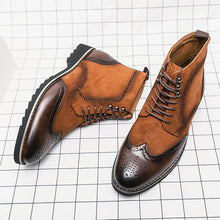 Load image into Gallery viewer, Italian Ankle Boots Lace Up