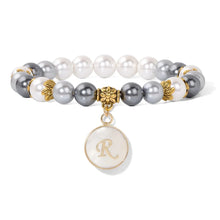 Load image into Gallery viewer, Fashion Shell Beads Bracelet Women A-Z Initial Letter Bracelet