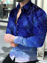 Load image into Gallery viewer, Men's Shirt Single Breasted Shirt Casual Pattern Printed