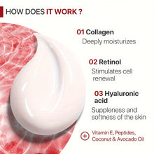 Load image into Gallery viewer, Collagen Cream for Face with Retinol and Hyaluronic Acid, Day Night