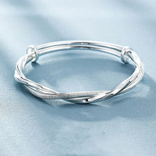 Load image into Gallery viewer, 925 sterling silver original pretty weave Bangle