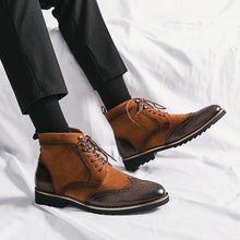 Load image into Gallery viewer, Italian Ankle Boots Lace Up