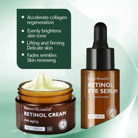 VIBRANT GLAMOUR Retinol Face Eye Cream Serum Firming Lifting