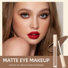 Load image into Gallery viewer, 8 Colors Matte Nude Eye Bronzer Liquid Eyeshadow