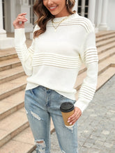 Load image into Gallery viewer, Sweater Solid Color Knitted