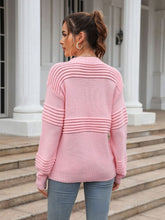 Load image into Gallery viewer, Sweater Solid Color Knitted