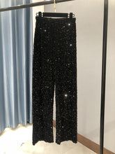 Load image into Gallery viewer, Women's Fashion Trendy Sparkling Gold Pants