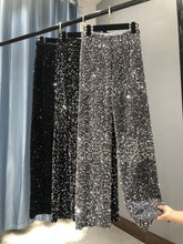 Load image into Gallery viewer, Women's Fashion Trendy Sparkling Gold Pants