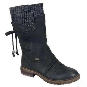 Thick Sole Wedge Heel Snow Boots