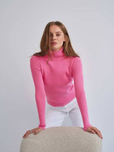 Load image into Gallery viewer, Turtleneck Knitted Sweater Autumn Winter Long Sleeve Pullovers