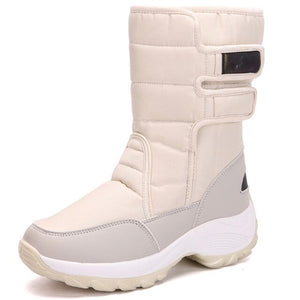 Waterproof Wedge Snow Boots Women