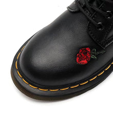Load image into Gallery viewer, Mid calf Punk Style Motorcycle Boots