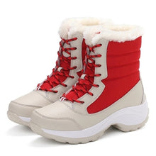 Load image into Gallery viewer, Women Winter Boots Warm Waterproof Snow | Snow Boots Plush Warm Ankle