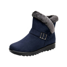 Load image into Gallery viewer, Winter Warm Thick Plush Snow Boots Zipper