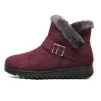 Winter Warm Thick Plush Snow Boots Zipper