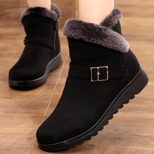 Load image into Gallery viewer, Winter Warm Thick Plush Snow Boots Zipper