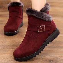 Load image into Gallery viewer, Winter Warm Thick Plush Snow Boots Zipper