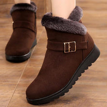 Load image into Gallery viewer, Winter Warm Thick Plush Snow Boots Zipper