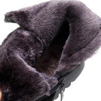 Winter Warm Thick Plush Snow Boots Zipper