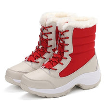 Load image into Gallery viewer, Women Winter Boots Warm Waterproof