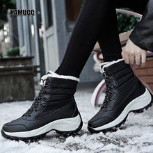 Load image into Gallery viewer, Women Winter Boots Warm Waterproof