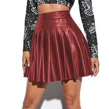 Load image into Gallery viewer, High Waist A line Pleated Skirt