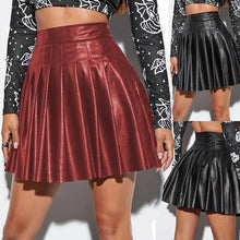 Load image into Gallery viewer, High Waist A line Pleated Skirt
