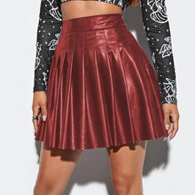 Load image into Gallery viewer, High Waist A line Pleated Skirt