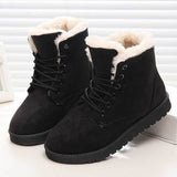 Woman Ankle Boots Warm Snow