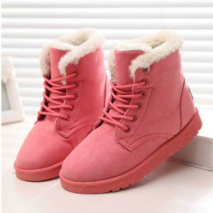 Woman Ankle Boots Warm Snow