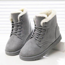 Load image into Gallery viewer, Woman Ankle Boots Warm Snow