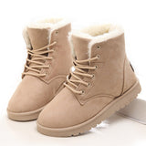 Woman Ankle Boots Warm Snow