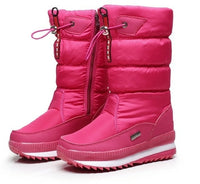 Winter Boots Thick Plush Waterproof Non-slip