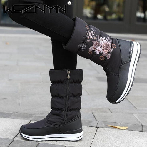 Snow Boots Women Fashion Waterproof