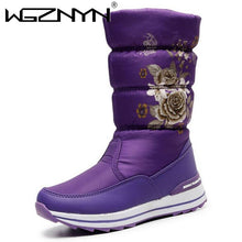 Load image into Gallery viewer, Snow Boots Women Fashion Waterproof