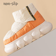 Load image into Gallery viewer, Thicken Plush Waterproof Snow Boots Chunky Platform