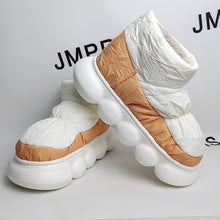 Load image into Gallery viewer, Thicken Plush Waterproof Snow Boots Chunky Platform