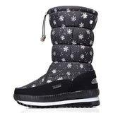 Women Winter Boots Platform Snow Boots Waterproof Non-slip Thick Plush